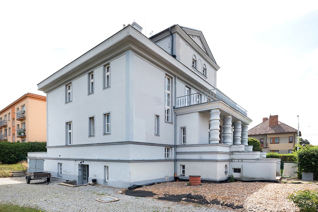 Pardubice, vilová čtvrť na Bílém Předměstí