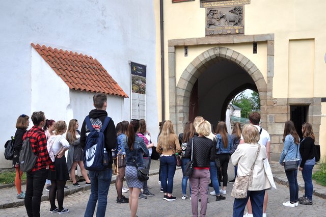 Prohlídka před Labskou branou