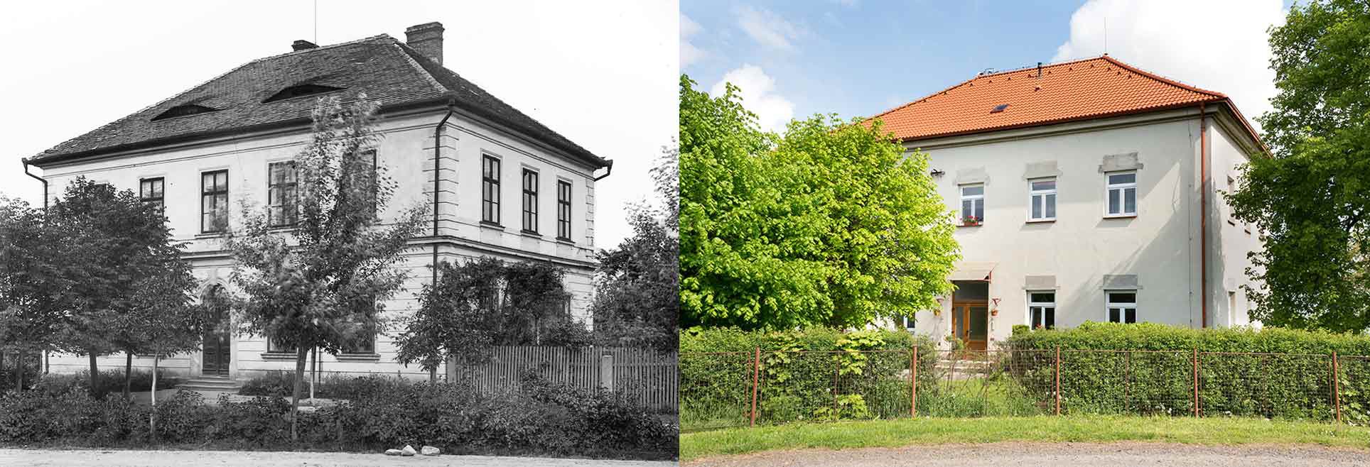 Jezbořice, obecná škola, postavena v roce 1882